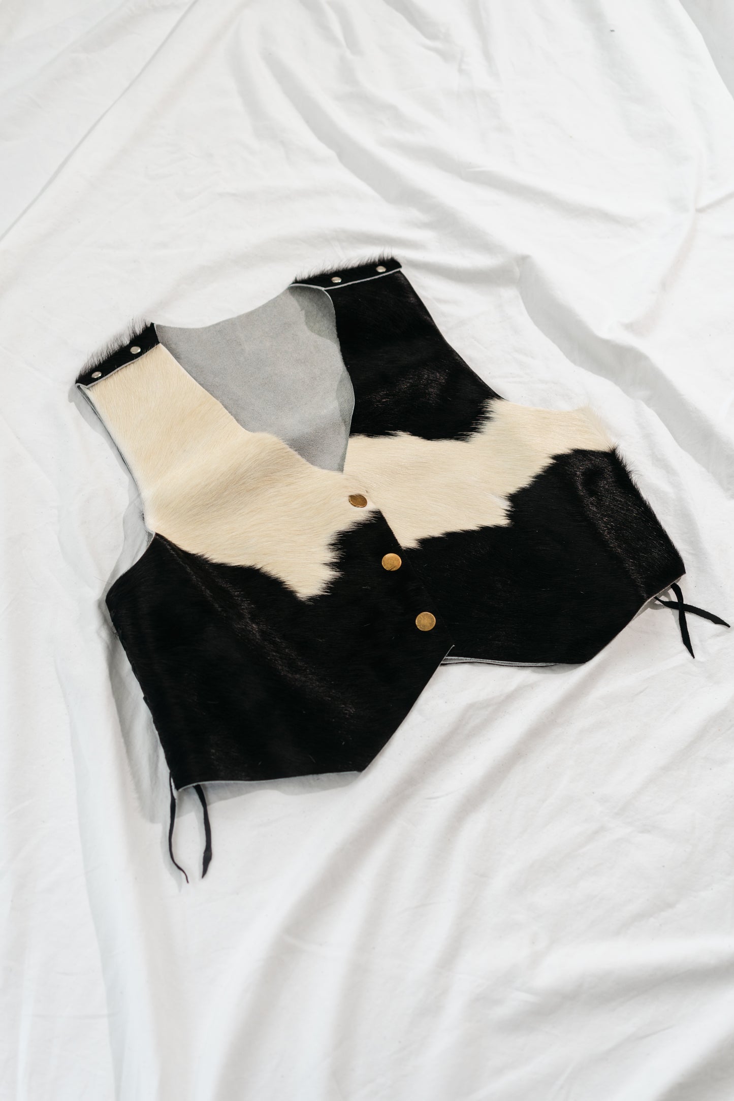 ALVEAR ALLURE TOP & VEST - COWHIDE